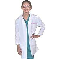 My Little Doc Personalized Kids Lab Coat (8/10) White