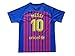 Da Games Youth Sportswear Barcelona Messi 10 Kids Home Soccer Jersey/Shorts Football Socks Set (4-5 YEARS OLD, Home)