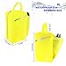 Alalimini Beach Bag Tote Waterproof Summer Large Handbags Shoes Bags Portable Travel Bags Easy to Care Clean for swimming pools,beach,gym room (yellow)