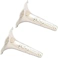 Liards Nickel 3 1/2" Tussie Mussie - Set of 2