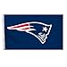 Fremont Die NFL New England Patriots 3' x 5' Flag with Grommets, 3 x 5-Foot, Logo