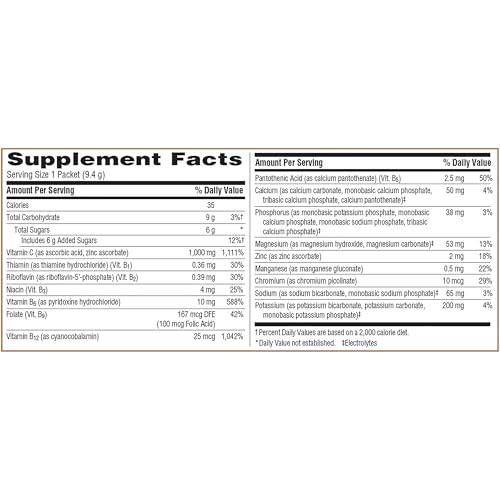 EMERGEN-C 1000MG VITAMIN C IMMUNE SUPPORT POWDER PINK LEMONADE 30CT INCLUDES ZINC, MANGANESE, 7 B VITAMINS AND ELECTROLYTES FOR BACK TO SCHOOL ESSENTIALS