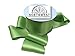 Northwest Contract Sewing 3In Wide Satin Ribbon 5-50 Yards In Many Colors (5 Yards, Apple Green)