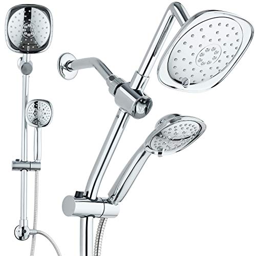 Buy HOTEL SPA Shower Heads with Handheld Spray High Pressure Shower