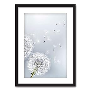 NWT Black Paper Framed Canvas Wall Art for...