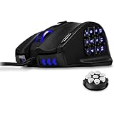Gaming Mouse, UtechSmart Venus 16400 DPI High Precision Laser MMO Gaming Mouse [ IGN's PICK]