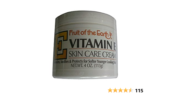 fruit of the earth vitamin e skin care cream 4 oz cream