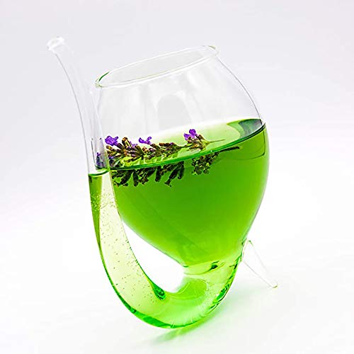 OMKMNOE Cocktailgläser, Partygläser Mit Trinkhalm/Glasstrohhalm Im 2Er-Set Edles Design Füllmenge,Clear – Bild 3