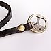 Simple Leather Vintage Female Quartz Watch Wristwatch Black