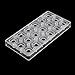 Square DIY Chocolate Transfer Sheet Custom Molds Magnetic Polycarbonate Mould
