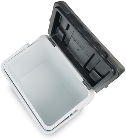 IP27 Glacière 27L – Grande glacière Passive Bleu Clair, légère, Robuste et Portable, idéale pour Camping, Travail, Pique‑Nique, Outdoor, Boissons et Snacks – Isolation sans électricité