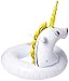 Wham-O Splash Unicorn Pool Float 8.3 x 7.4 x 2.3 inches White and Yellow 1 pc
