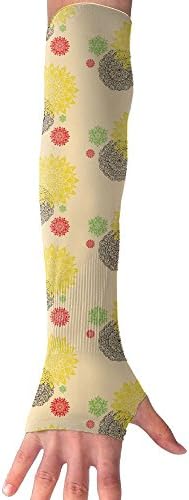Geometric Pattern Long Sleeve Sun Protection Arm Sleeves Arm Cooling Sleeve Cycling Outdoor Sports Leisure