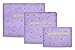 6 sets travel Organizers Packing Cubes Luggage Organizers Compression Pouches (Cherry purple)