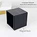 YJY Vintage Floral Tissue Holder Box Cover - Decorative Roll Facial Paper Dispenser Case for Bathroom Toilet Kitchen Office Car - Square(14 Black Gold)