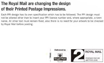 printed postage impressions