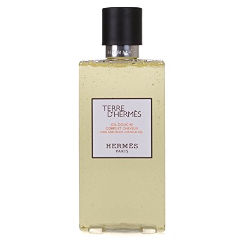 Hermes Terre d'Hermes for Men Hair and Body Shower Gel, 6.8 Ounce