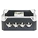 Power Distribution Block Car Auto Audio Amplifier Vehicle 1 in 5 Ways 0/2/4 Gauge in 2/4/8 Gauge Out Car Amplifier Audio Splitter Connecting Block