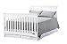 Child Craft Coventry 4-in-1 Convertible Full-Size Crib, Matte White