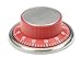 RSVP Endurance Stainless Steel Easy Read Kitchen Timer, Red