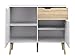 Tvilum Diana Sideboard with 2 Doors and 1 Drawer, White Oak