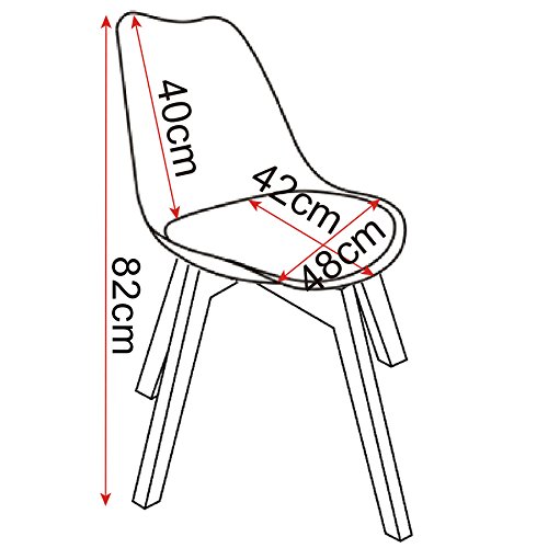 WOLTU-Sedie-da-Cucina-Sedia-da-Scrivania-con-Schienale-Gambe-Legno-Moderno-2-Pz
