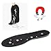 GAOAG Acupressure Massage Insoles Foot Magnet Therapy Reflexology Pain Relief Shoe Insoles … (Black, US Men(8.5-11) Women(9.5-12) …)