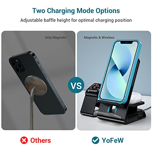 3 in 1 Wireless Charging Station for Apple Multiple