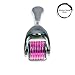 Facial Microneedling Derma Roller 540 Micro Needles 0.25 mm Premium Quality Titanium Pins with Ebook Instructions, US Skincare Brand