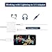 Headphone Adapter for iPhone Adaptor 3.5mm Jack Dongle Earphone Connector Convertor 2 in 1 Music Accessories Charger Cables Charge & Audio Compatible for iPhone 8/ X/XS MAX/XR/ 8Plus/ 7/7 Plus-Whitethumb 4