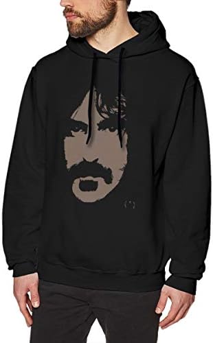 Bloonmer Men's Casual Hoodie Hooded Hoodie Unique Design with Frank Zappa Men's Apostrophe