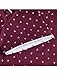 uxcell Men Point Collar Single Breasted Short Sleeve Anchor Prints Shirt M Burgundy