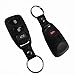 KEMANI New Remote Entry key fob Keyless case shell For Hyundai Elantra Accent Sonata 4 Buttons No Chips (Just a Empty Key Shell, No Chips Inside)