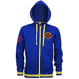 Marvel Comics X-Men XMen 90's Full Zip up hoodie adult unisex Men hooded sweatshirt