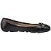 Michael Michael Kors Women's Fulton Ballet Flat,Black Leather,8 M US