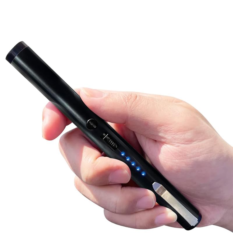 Photo 1 of Mini Stun  Pen Protection for Women Pen Stun Gun for Self Defense Personal Safety Electric Shock,USB Rechargeable stun Gun (Black)