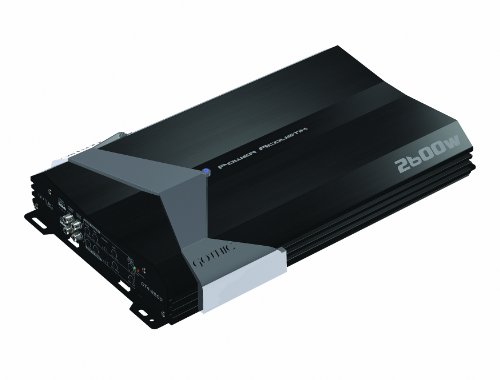 Power Acoustik GT42600 4X215 4X275 2600W MAX; CLASS A/B 4CH