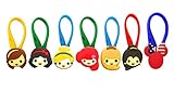 AVIRGO Party Favors Colorful Luggage Tag Flexible