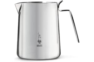 Bialetti Bricco Milk Jug, Silver, 50 cl