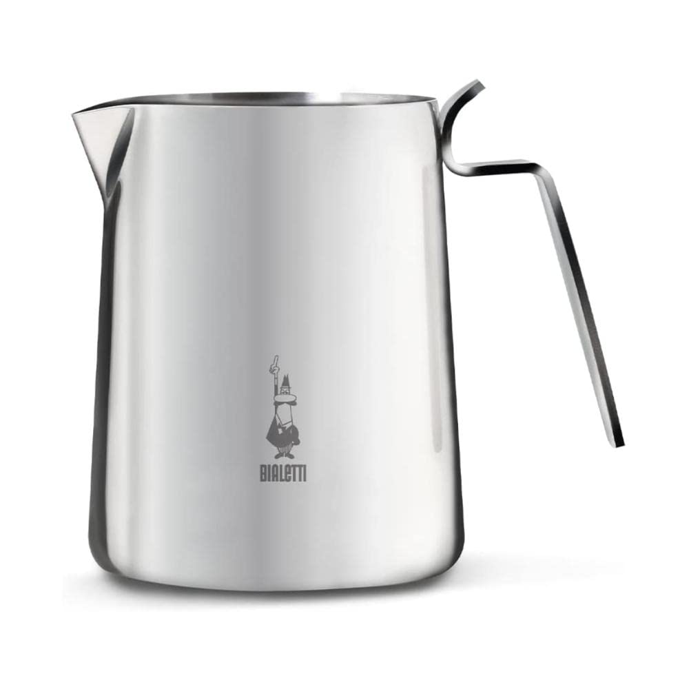 Bialetti Nuovo Milk Pitcher Elegance Bollilatte, Acciaio Inox, Argento,Silver,30 x 20 x 15 cm โ image 1