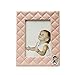 Modali Baby Fine & Elegant Pink Faux Leather Photo frame 5x7