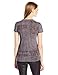 Calvin Klein Jeans Women's Short Sleeve Animal Flock Print Ck Logo Crew Neck T-Shirt
