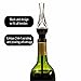 BlizeTec 2-in-1 Wine Aerator Pourer with Decanter Spout, Reusable Wine Stoppers and Exclusive Food Pairing Guide Included