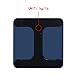 Hippih Digital Body Weight Bathroom Scale with Step-On Technology Measures Weight 400lb/180kg AAA Glass Square 004 (Blue)