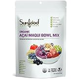 Sunfood Acai Maqui Bowl Mix, 6oz, Organic