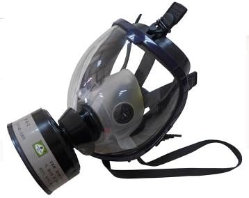 Full Face Silicone Respirator Mask NBC Protection For Industrial Use, Chemical Handling, Painting, Welding, Prepping