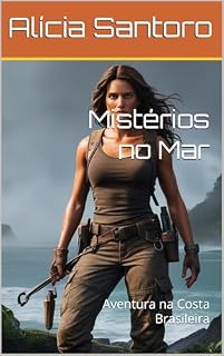 Livro Mistérios no Mar: Aventura na Costa Brasileira