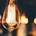 Dimmable Vintage 60 Watt Edison Light Bulb, Amber Warm Glow, Clear Glass Squirrel Cage Filament Light Bulb, E26 Medium Base, Pack of 4