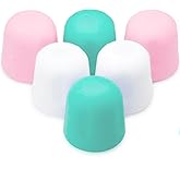 Self Closing Toothpaste Caps 6-Pack by Tilcare - No Waste Cap Dispensers for Adult and Kids Bathroom - Mess-Free Toothpaste L