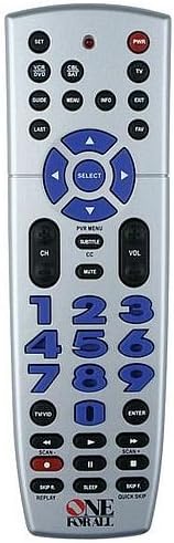 One For All URC 4220 Big Easy 4-Device Universal Remote Control (Discontinued by Manufacturer)
